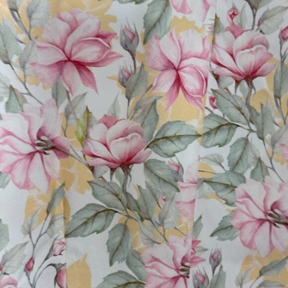 Saint Genies coat Floral trench coat jacket / blazer dress Sz 6 WOMEN USA NEW - Picture 10 of 10